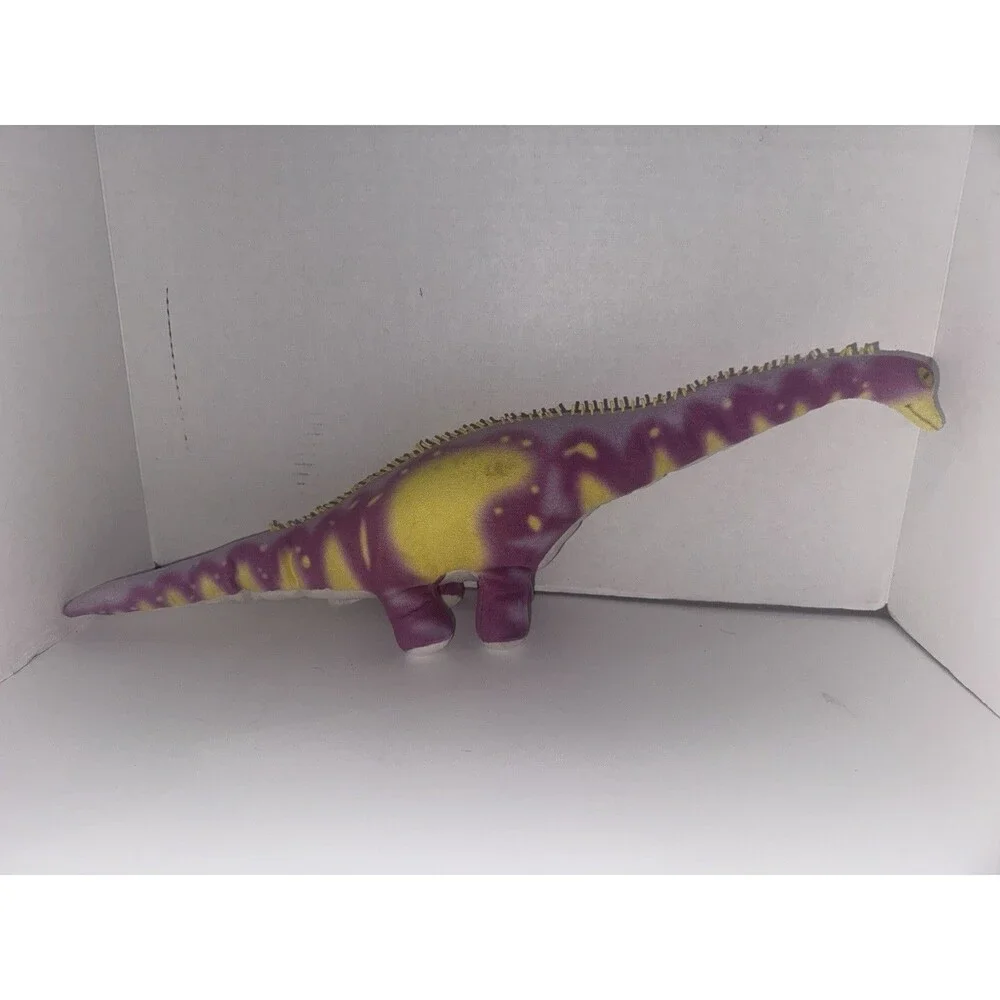 Dino Dan Fiesta Brachiosaurus Plush 24” Purple Yellow Nick Jr Rare 2012